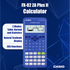 Casio Education and learning Casio FX-82 ZA Plus II Calculator - Blue