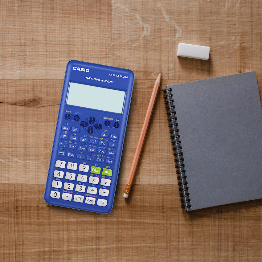 Casio Education and learning Casio FX-82 ZA Plus II Calculator - Blue