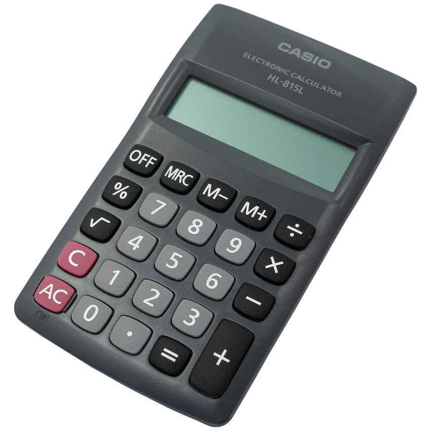 Casio Education and learning Casio HL 815 Pocket Calculator - Black