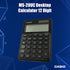 Casio Education and learning Casio MS-20UC - Desktop Calculator 12-Digit - Black