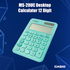 Casio Education and learning Casio MS-20UC - Desktop calculator 12 Digit - Green