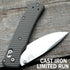 AWT Benchmade Bugout Scales - Archon Series - Contoured - Cast Iron Anodized