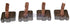 Carbon Brush, starter - ELPAR - BSX157158