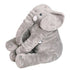 Elephant Fluffy Teddy Pillow - Grey