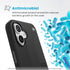 Speck Presidio2 Grip Case - Apple iPhone 16 Plus - Black & Slate Grey