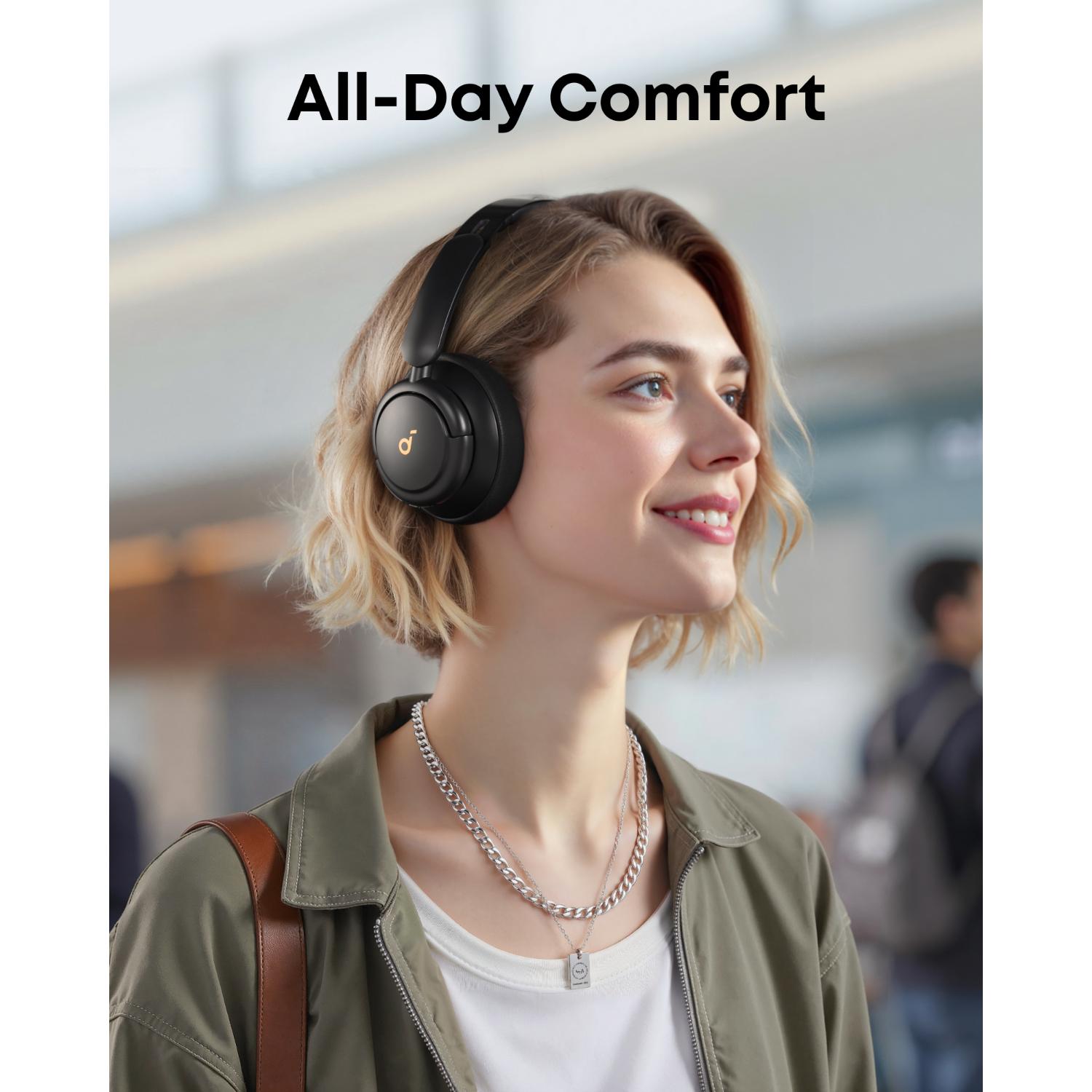 soundcore Q30 Noise Cancelling Headphones - Black