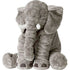 Elephant Fluffy Teddy Pillow - Grey