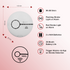 Connex Connect Smart Home Smart Wi-Fi Smoke Detector Alarm Twin Pack