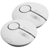 Connex Connect Smart Home Smart Wi-Fi Smoke Detector Alarm Twin Pack