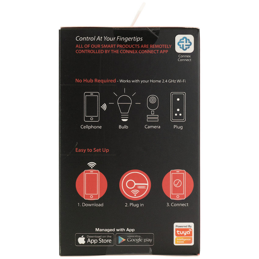 Connex Connect Smart Home Smart Wi-Fi Smoke Detector Alarm Twin Pack