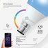Connex Connect Smart Home Smart WiFi Bulb 10W LED RGB White Bayonet