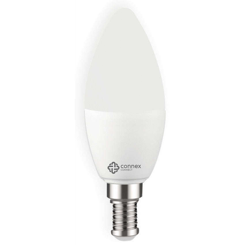 Connex Connect Smart Home Smart WiFi Bulb 4.5W LED White Candle Bayonet