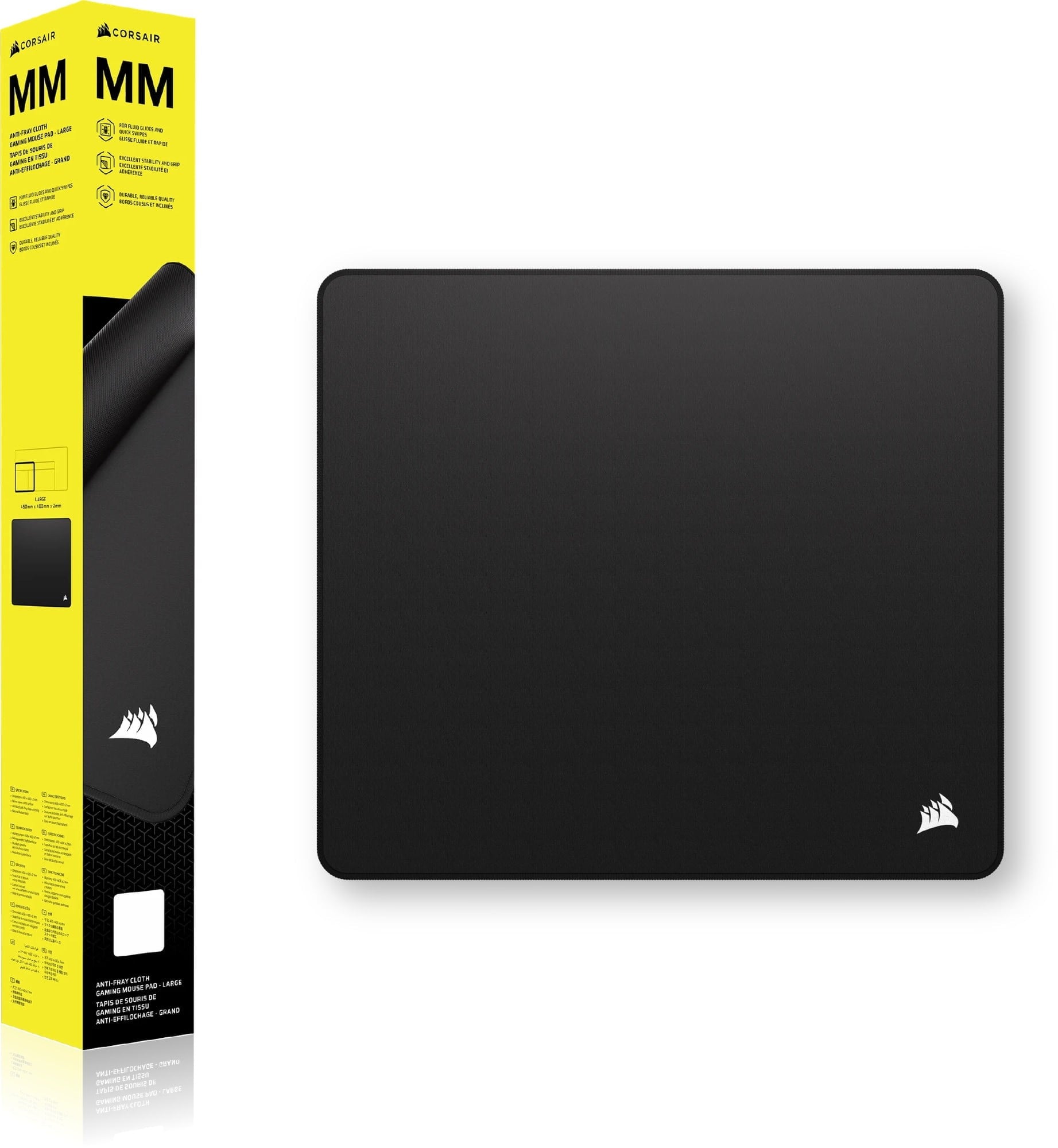 Corsair Corsair MM Anti-fray Cloth Gaming Mouse Pad - Large