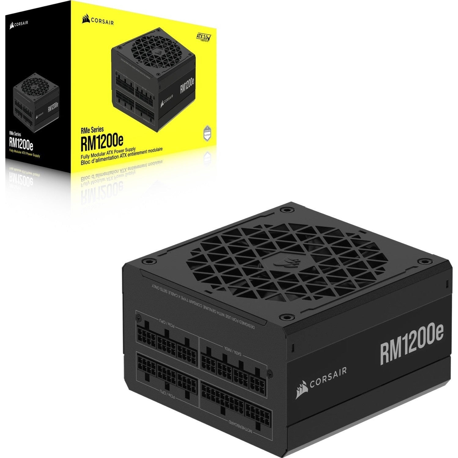 Corsair RM Series™ RM1200e — 1200 Watt 80 PLUS Gold Fully Modular ATX PSU