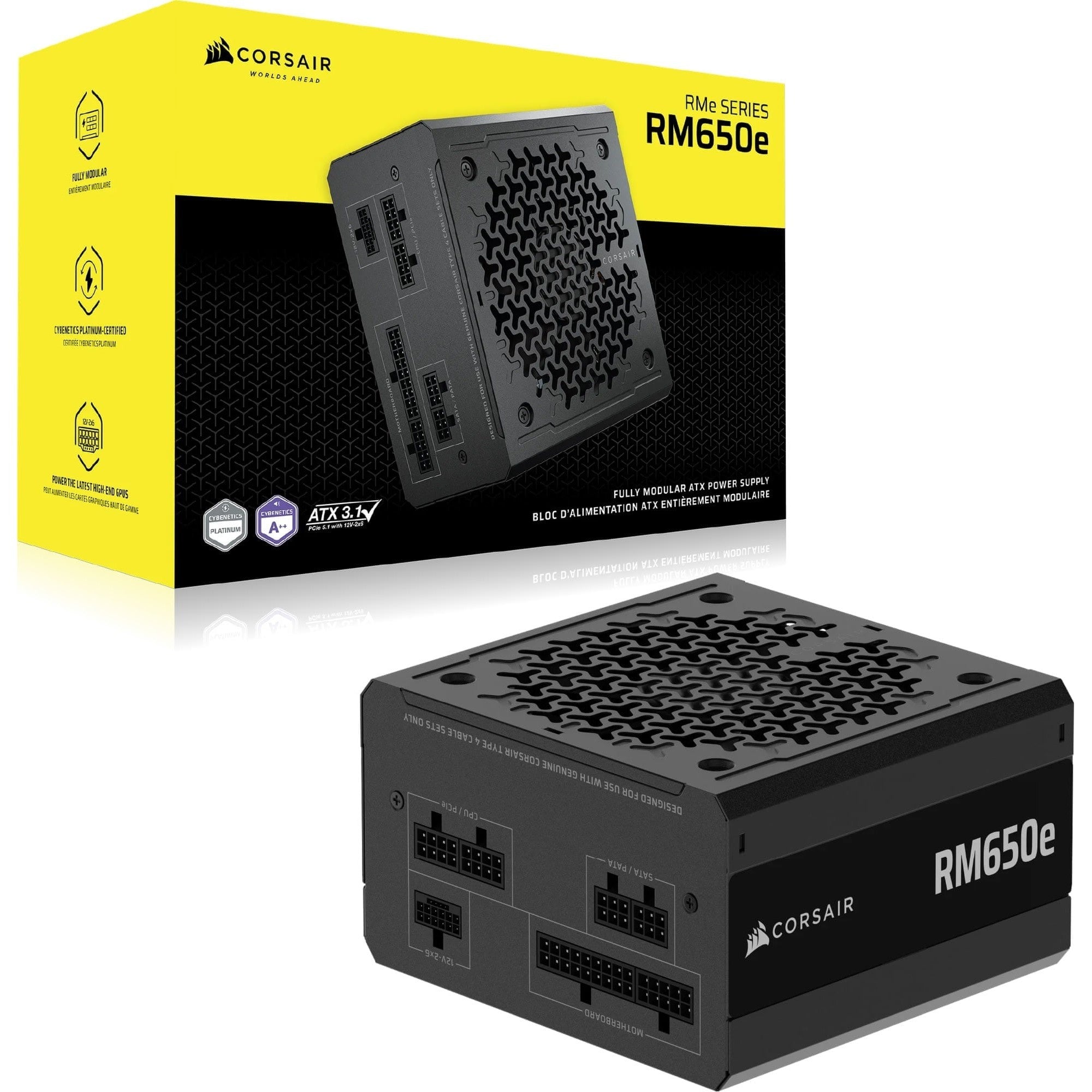 Corsair RM Series™ RM650e — 650 Watt 80 PLUS Gold Fully Modular ATX PSU