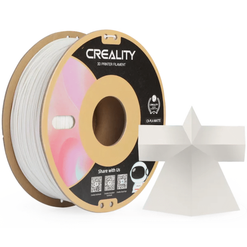 Creality Devices Creality 1.75mm Creality Matt PLA - Gypsum White (1kg)