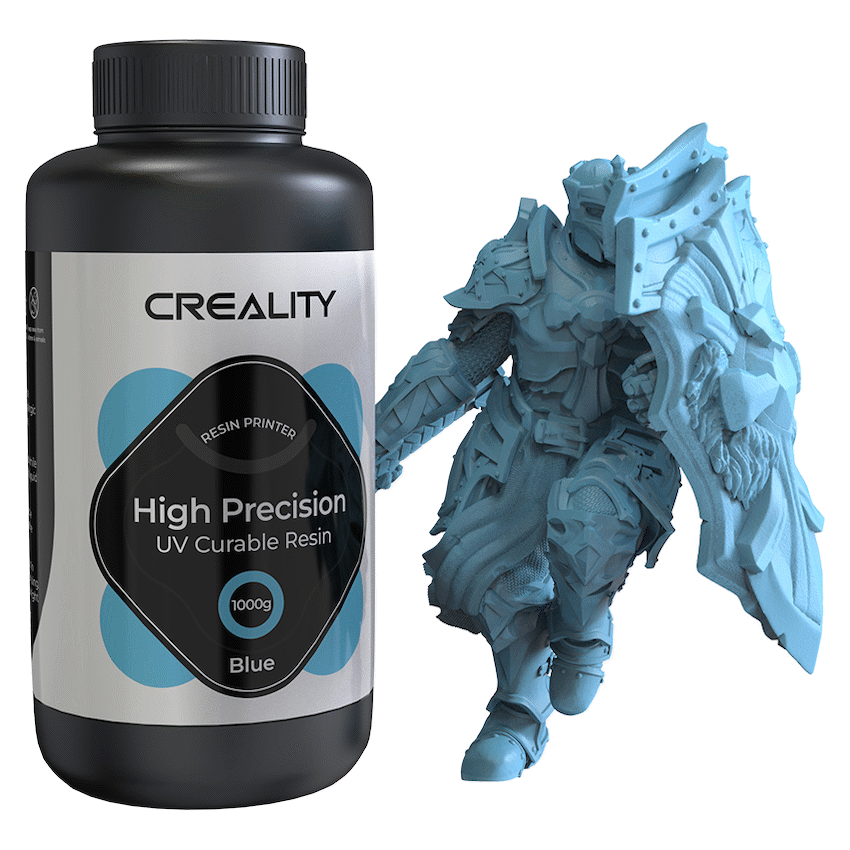 Creality Devices Creality 8K High Precision UV Curable Resin 1kg - Blue