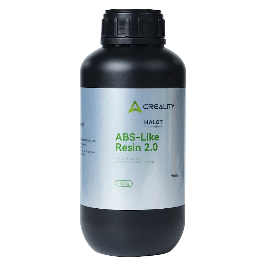 Creality Devices Creality ABS Resin 1kg Plastic Bottle - White