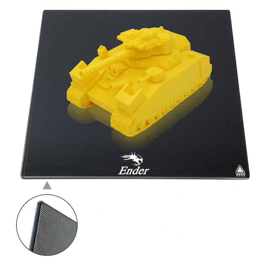 Creality Devices Creality Carborundum Glass Platform Kit 235x235x4 - Ender 3 V2