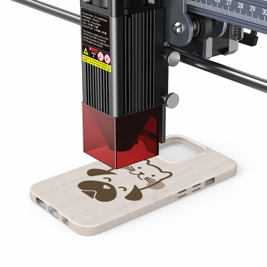 Creality Devices Creality CR-Laser Falcon 10W Upgrade Package + Honeycomb + Type-C cable