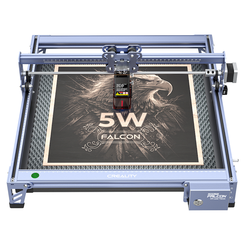 Creality Devices Creality CR-Laser Falcon 5w Upgrade Package + Honeycomb + Type-C Cable