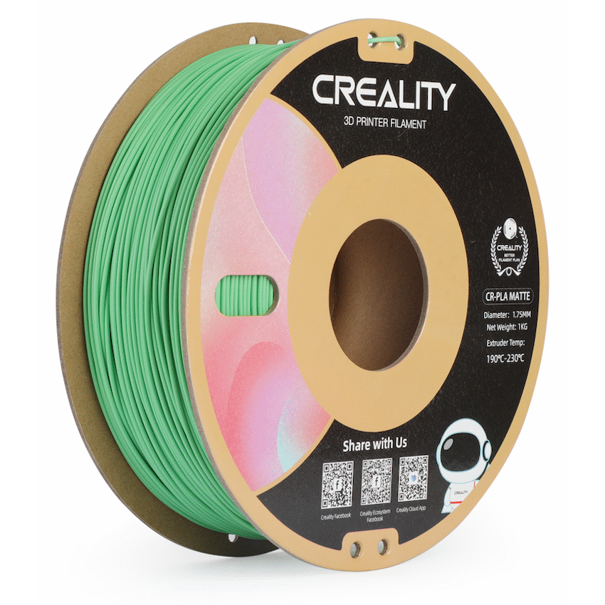 Creality Devices Creality CR-PLA Filament, Matte Avocado Green, 1Kg