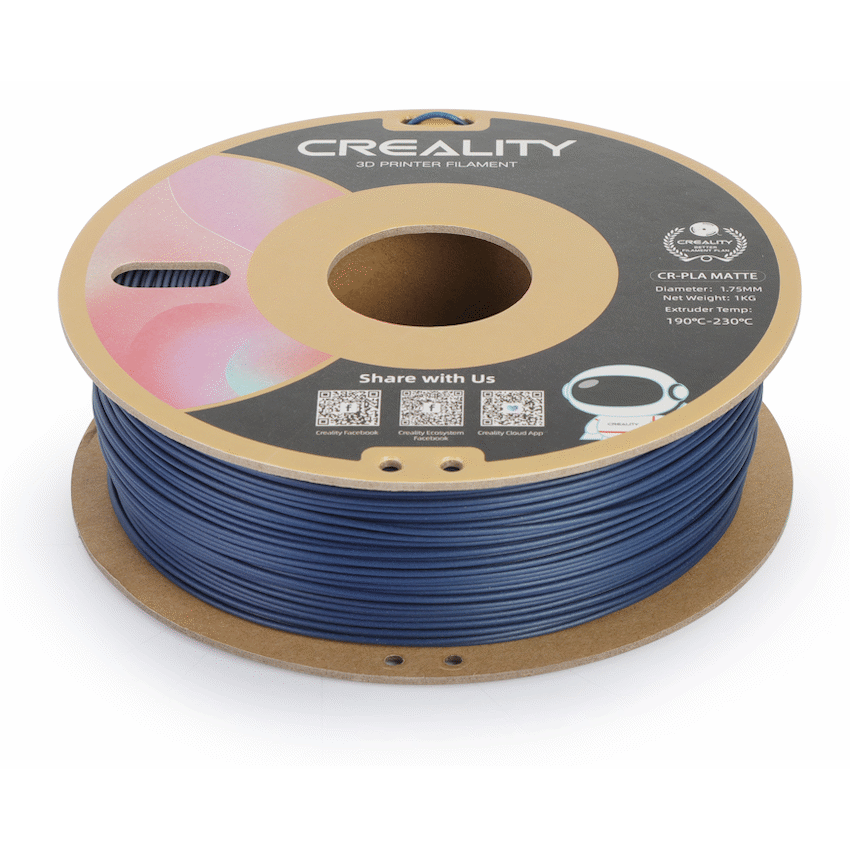 Creality Devices Creality CR-PLA Filament - Matte Navy Blue (1kg)