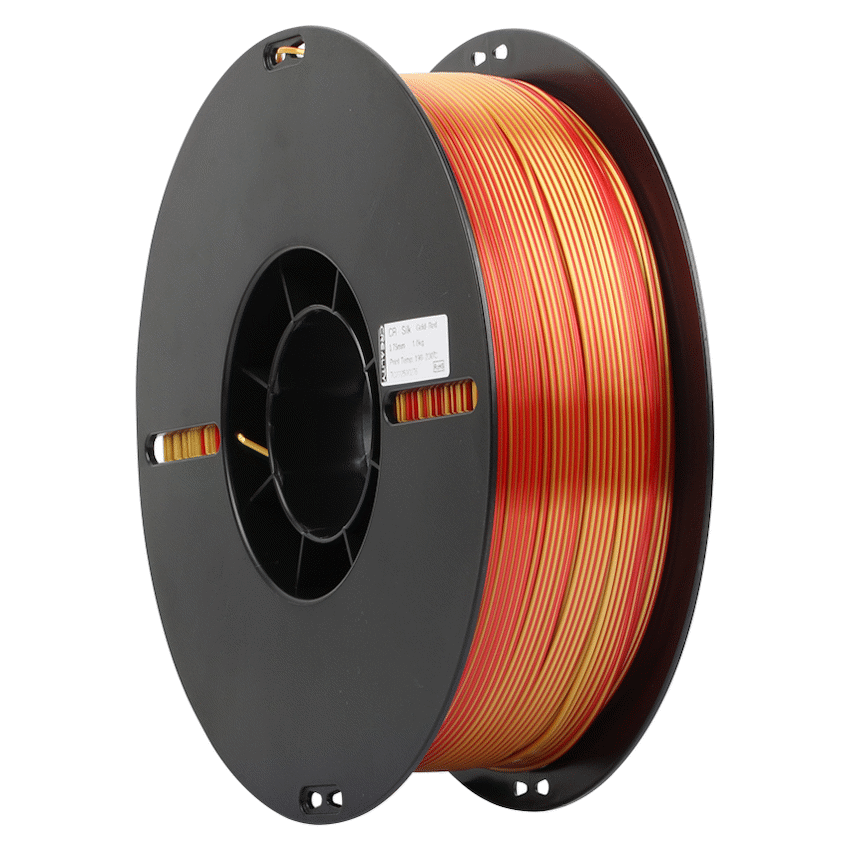 Creality Devices Creality Dual Silk Filament PLA - Golden-Red 1Kg