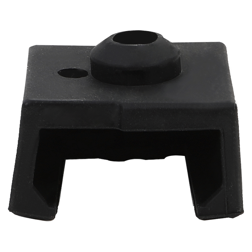 Creality Devices Creality Heating Block Silicone Cover (23x23x17) - Flame-Retardant Silicone - Black