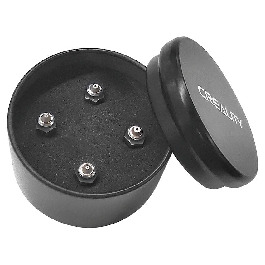 Creality Devices Creality High flow nozzle kit 4pc 0.4,0.6,0.8mm K1, K1 Max