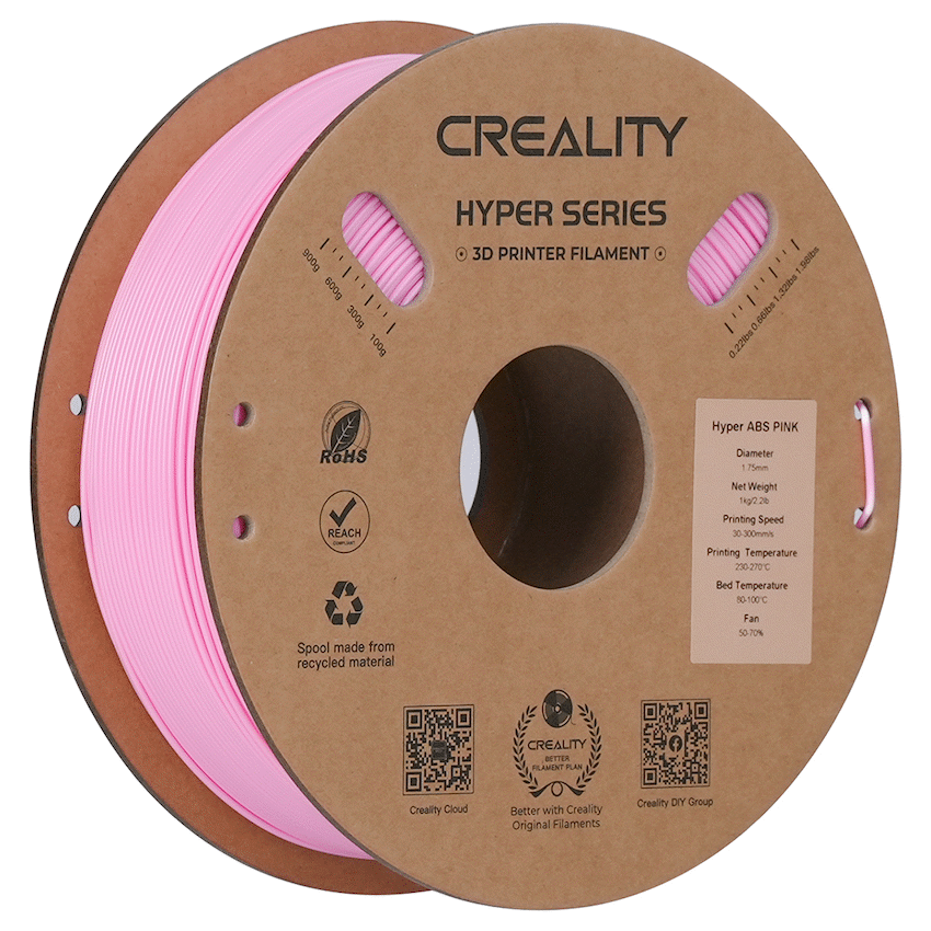 Creality Devices Creality Hyper ABS Pink - 1KG