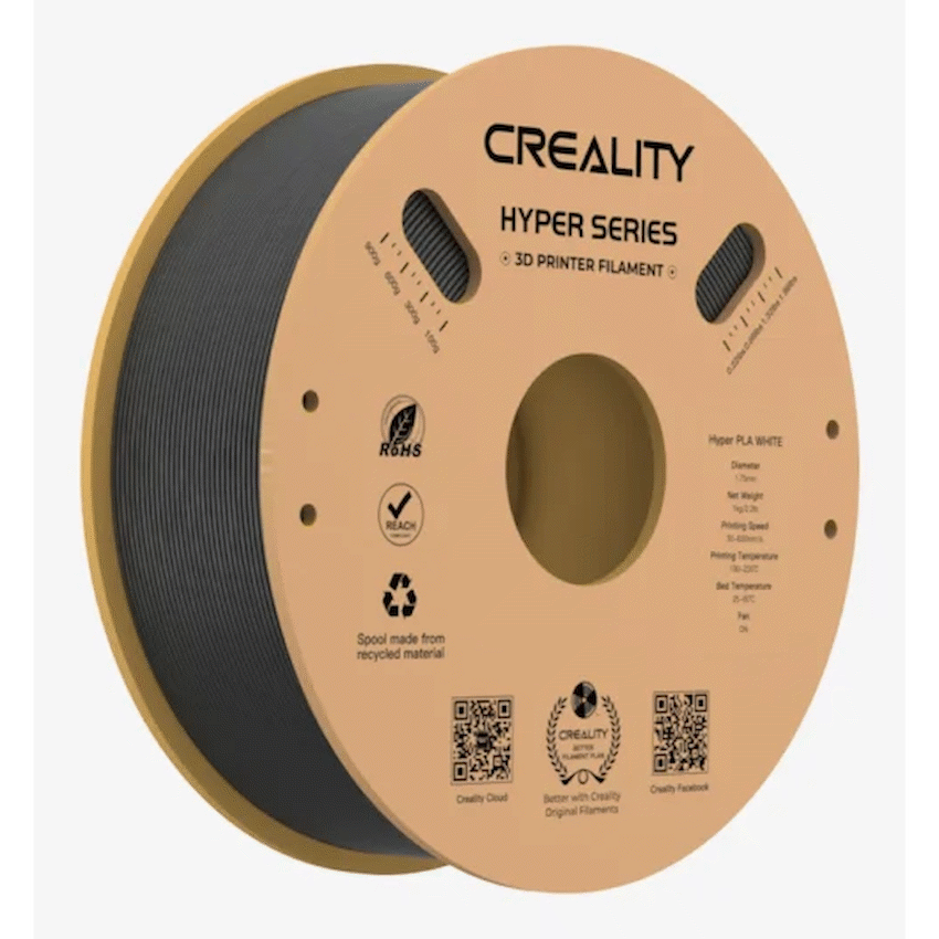 Creality Devices Creality Hyper Foamed PLA Black_1.75_1KG