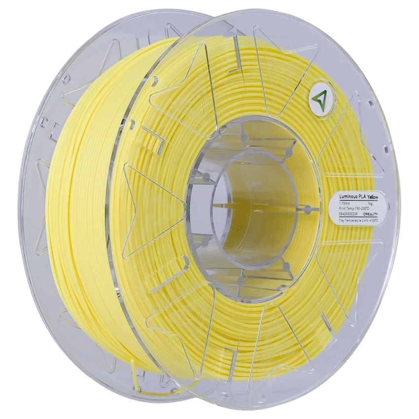 Creality Devices Creality Hyper Luminous PLA Yellow_1.75_1KG