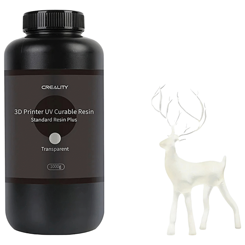 Creality Devices Creality LCD Resin 1Kg Transparent