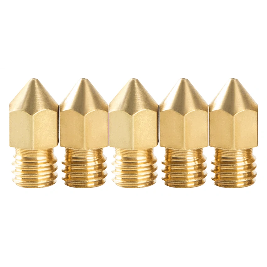 Creality Devices Creality M6 0.4mm Brass Nozzle - Big Head - 5 Pcs
