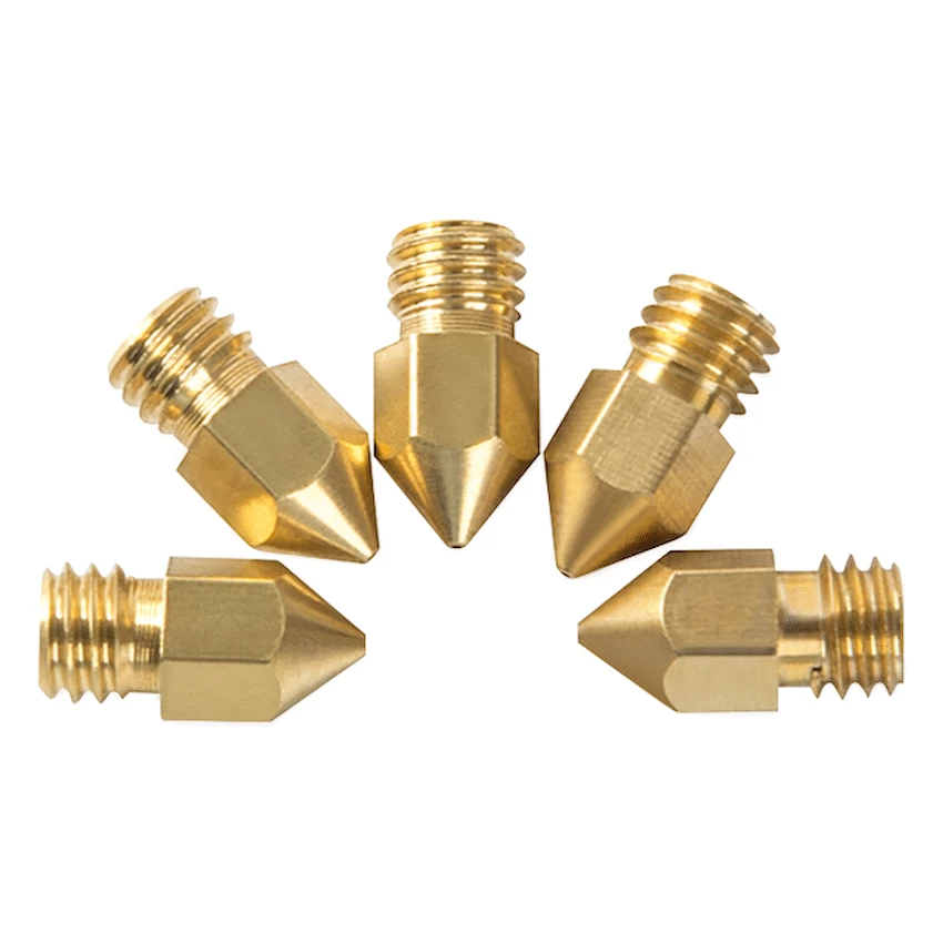 Creality Devices Creality M6 0.4mm Brass Nozzle - Big Head - 5 Pcs