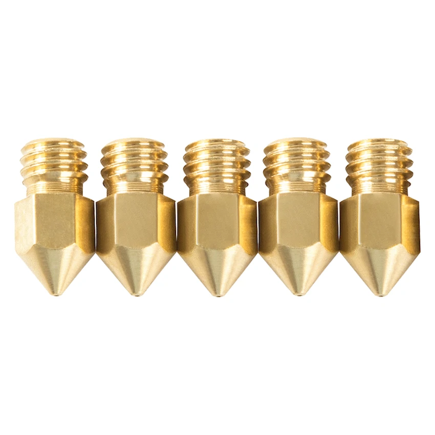 Creality Devices Creality M6 0.4mm Brass Nozzle - Big Head - 5 Pcs