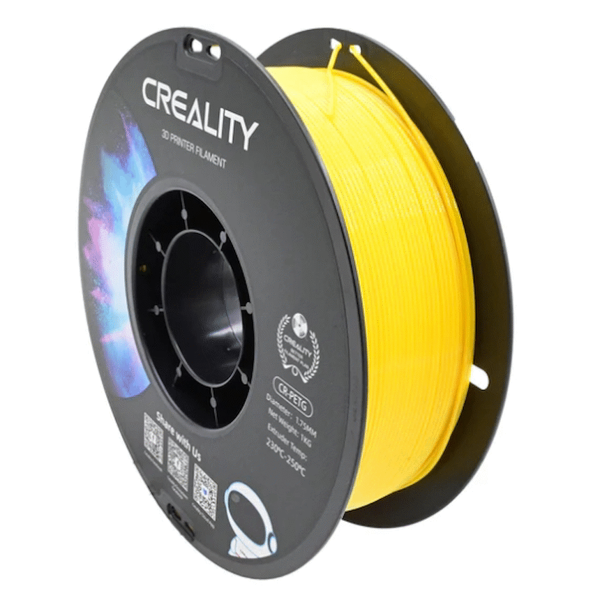 Creality Devices Creality PETG Filament - Yellow - 1kg