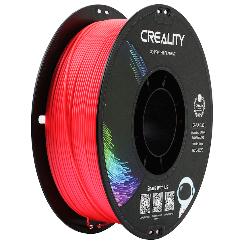 Creality Devices Creality PLA Filament Fluorescent Red 1Kg