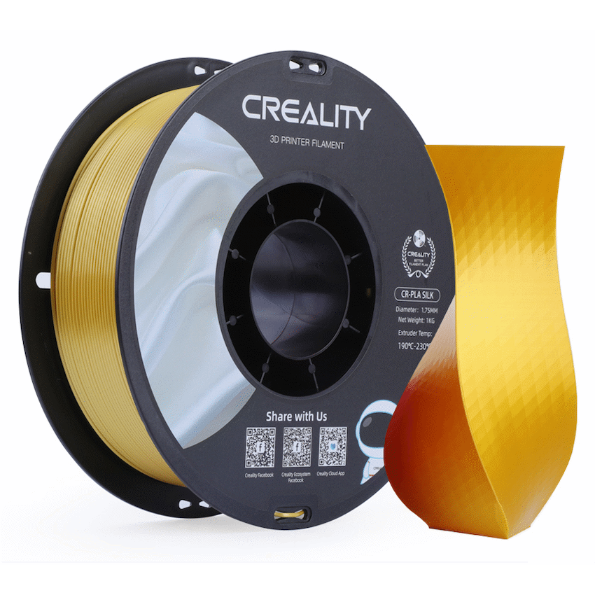 Creality Devices Creality Silk Filament PLA Gold 1Kg