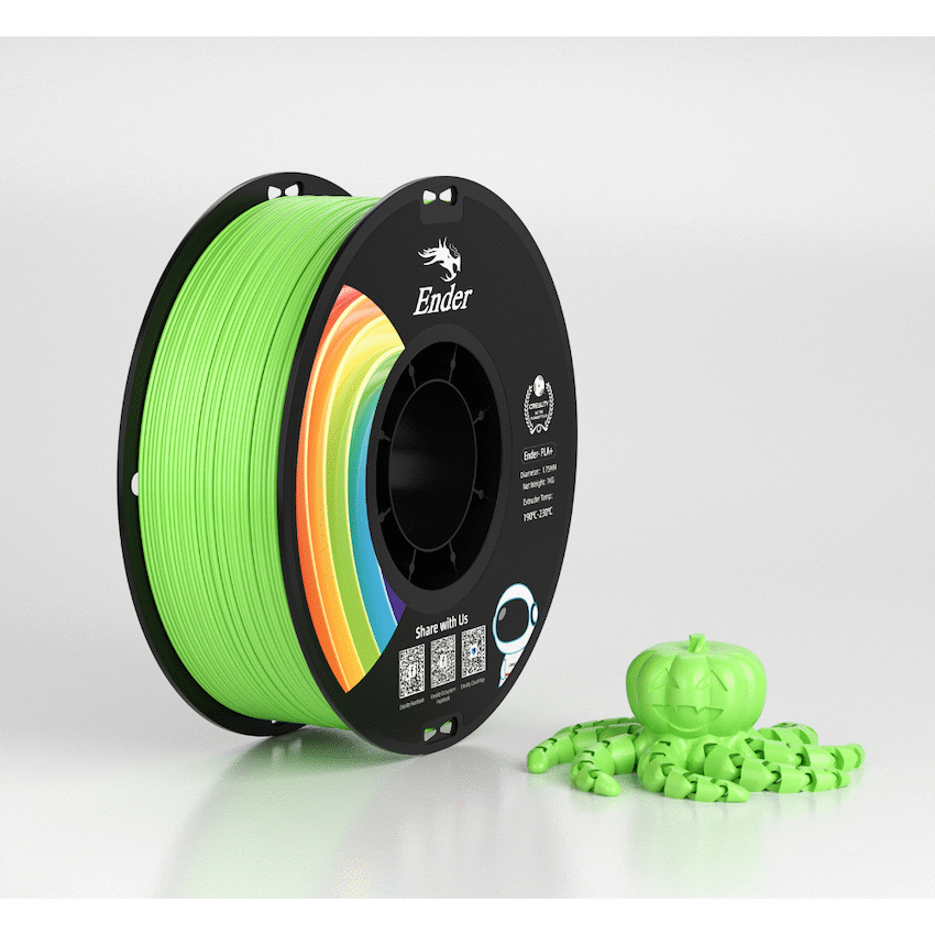 Creality Devices Ender PLA+ Filament Apple Green 1Kg