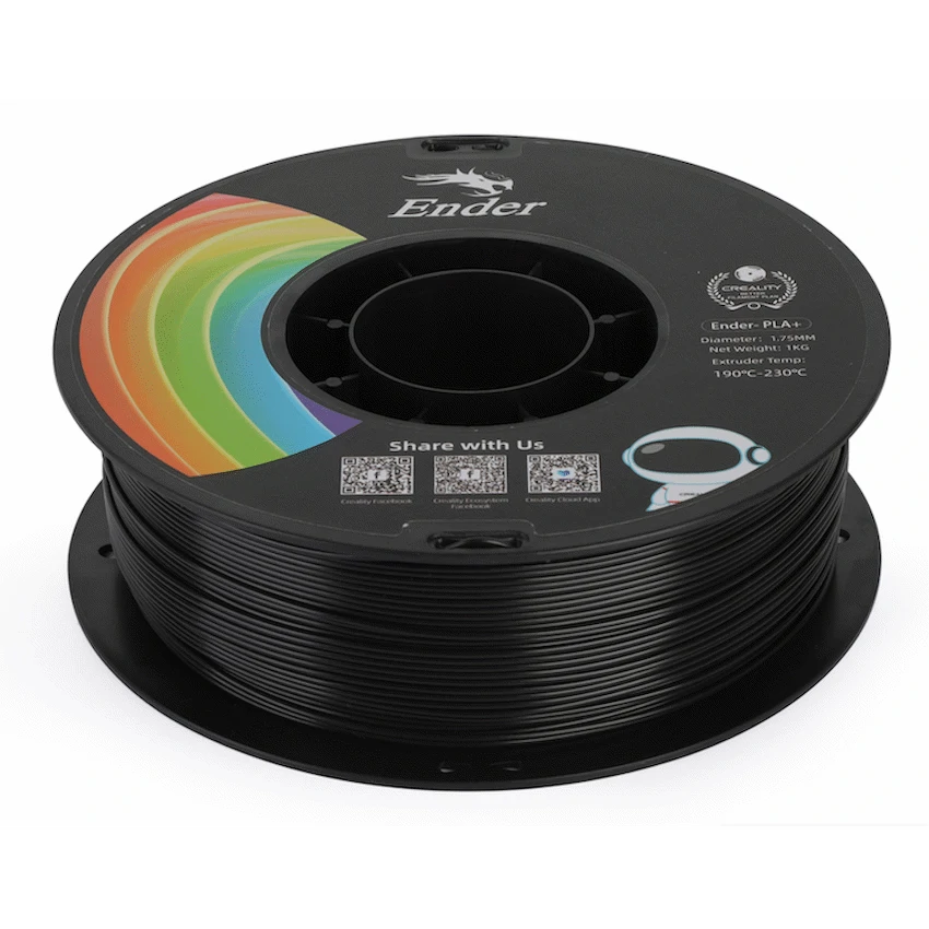 Creality Devices Ender PLA+ Filament Black 1Kg