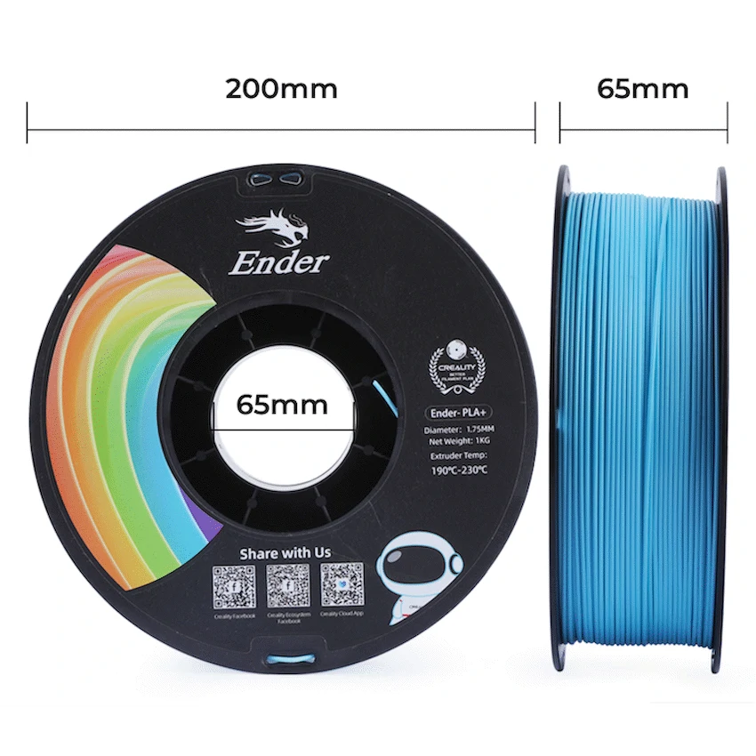 Creality Devices Ender PLA+ Filament Blue 1kg