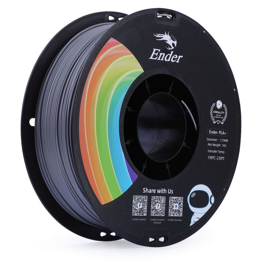 Creality Devices Ender PLA+ Filament Grey 1Kg