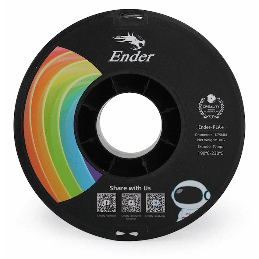 Creality Devices Ender PLA+ Filament Grey 1Kg