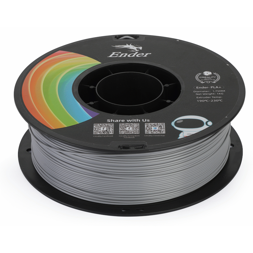 Creality Devices Ender PLA+ Filament Grey 1Kg
