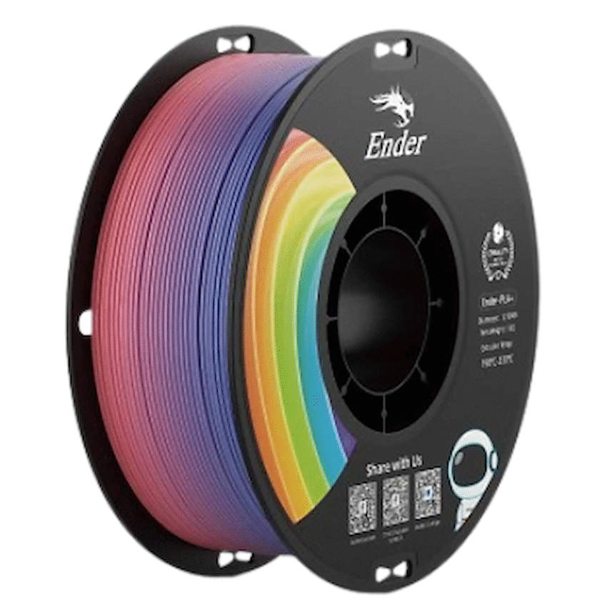 Creality Devices Ender PLA+ Filament - Rainbow 1kg