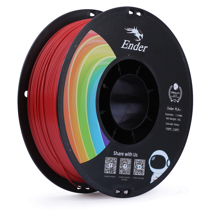 Creality Devices Ender PLA+ Filament - Red 1kg