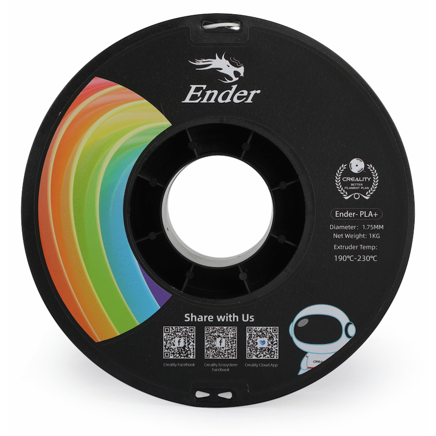 Creality Devices Ender PLA+ Filament - White - 1kg