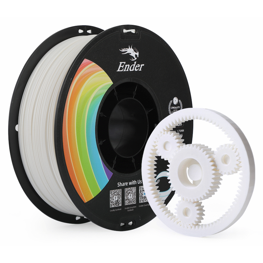 Creality Devices Ender PLA+ Filament - White - 1kg